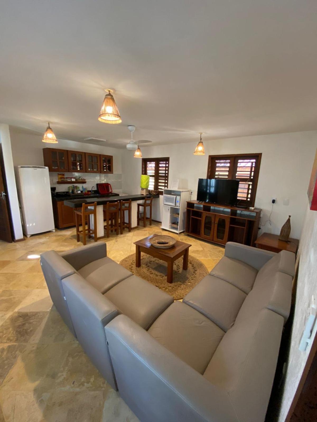 Apartamento De Luxo, Ampla Varanda, Vista Piscina جيجوكا دي جيريكواكوارا المظهر الخارجي الصورة